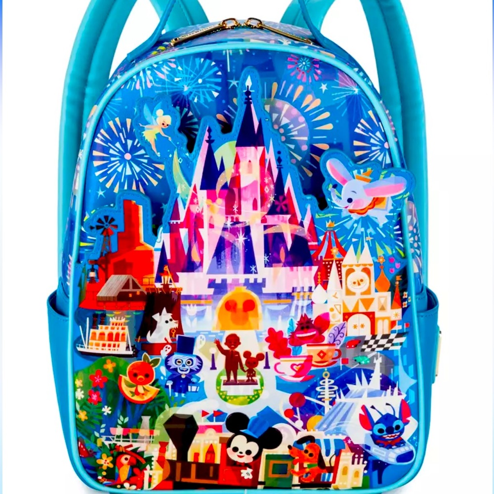 SOLD- Disney Loungefly Backpack collaboration with Joey Chou